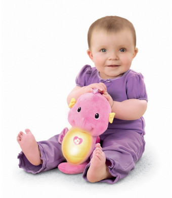 Fisher-Price Soothe and Glow Seahorse, Pink