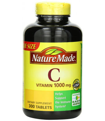 Nature Made Vitamin C 1000mg, 300 Tablets