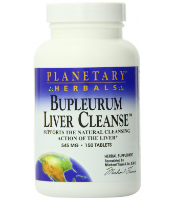 Planetary Formulations - Bupleurum Liver Cleanse, 545 mg, 150 tablets