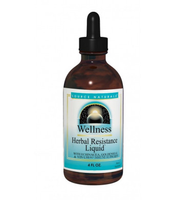 Source Naturals Wellness Herbal Resistance Liquid, 4 Ounce