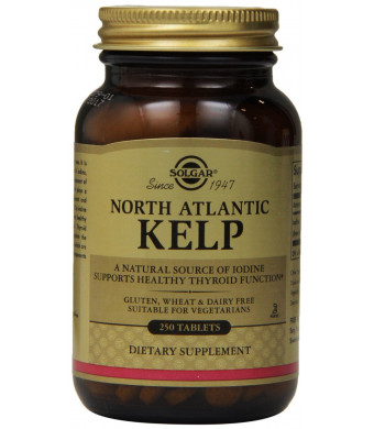 Solgar North Atlantic Kelp Tablets, 250 Count