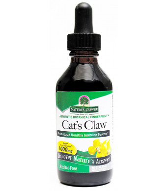 Nature's Answer Alcohol-Free Cat's Claw Inner Bark, 2-Fluid Ounces