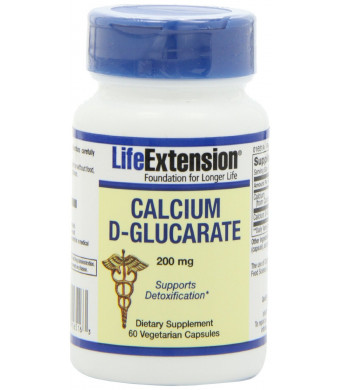 Life Extension Calcium D-glucarate 200 Mg , 60 Capsule