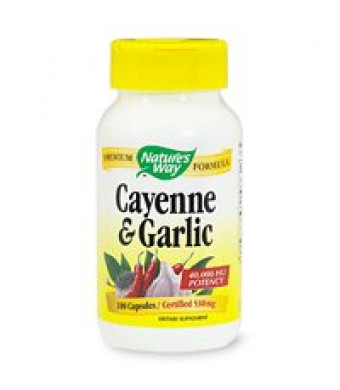 Cayenne and Garlic 530 mg 100 Caps