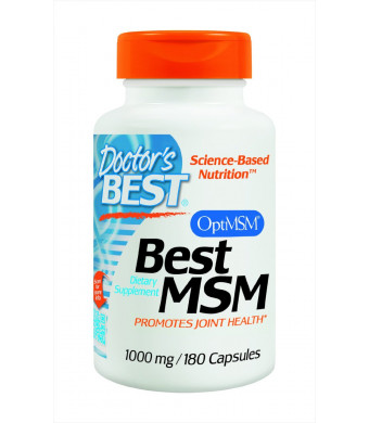 Doctor's Best Best MSM 1000 mg, 180-Capsules