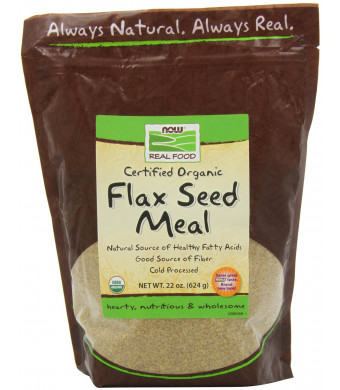 Now Foods Organic Flax Seed Meal, 22-Ounce
