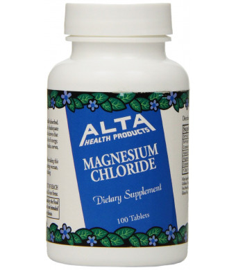 Alta Health Magnesium Chloride Tablets, 100 Count