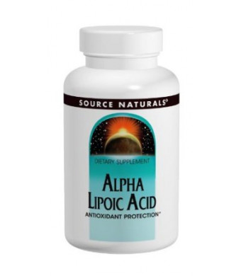 Source Naturals Alpha Lipoic Acid 200mg, 120 Tablets