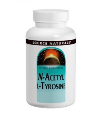 Source Naturals N-Acetyl L-Tyrosine 300mg, 120 Tablets