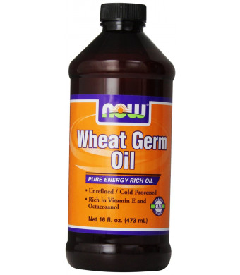 NOW Foods Wheat Germ Oil, 16 Ounce