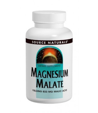 Source Naturals Magnesium Malate, 625mg, 100 Capsules