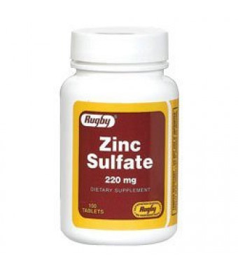 Zinc Sulfate 220 mg Dietary Supplement Tablets - 100 ea