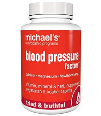 Michael's Naturopathic Programs Blood Pressure Factors Nutritional Supplements, 180 Count