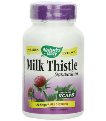 Nature's Way Milk Thistle Standardized, 175 mg, 120 VCaps