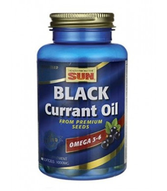 Health from the Sun Black Currant Oil 1000mg, 60-Count