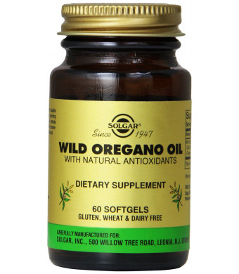 Solgar Wild Oregano Oil Softgels, 60 Count