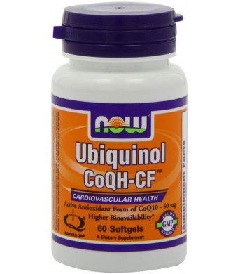 Now Foods Coqh-cf Ubiquinol, Soft-gels, 60-Count