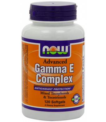 Now Foods Advanced Gamma E Complex, Soft-gels, 120-Count
