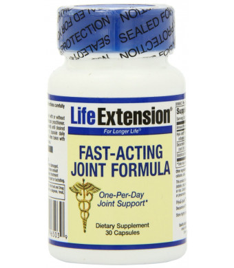 Life Extension Fast Acting Joint Formula, Capsules, 30-Count