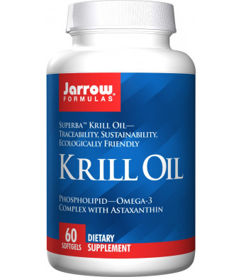 Jarrow Formulations Krill Oil, 60 Softgels