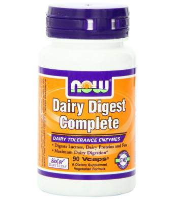 NOW Foods Dairy Digest Complete, 90 Vcaps