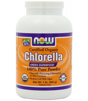 NOW Foods Chlorella Pure Powder, 1 Pound