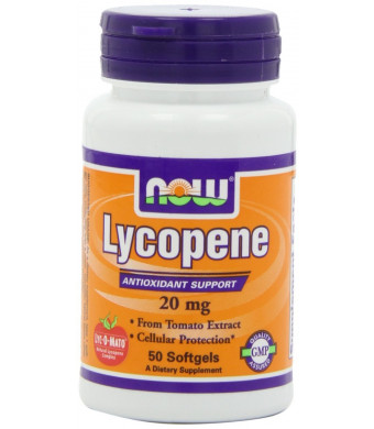 NOW Foods Lycopene, 50 Softgels / 20mg