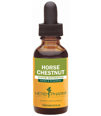 Herb Pharm Horse Chestnut Extract for Healthy Veins and Circulation - 1 Ounce
