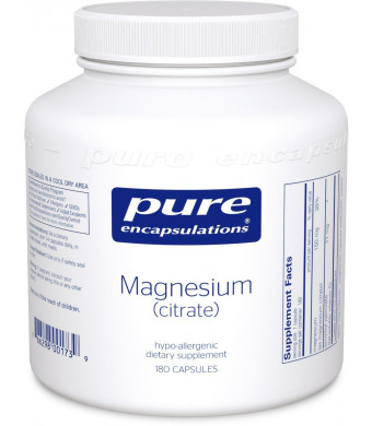 Pure Encapsulations Magnesium - Citrate - 180 capsules