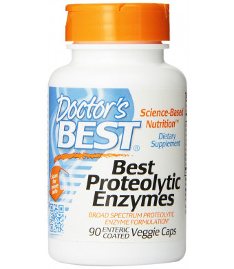 Doctor's Best Proteolytic Enzymes, 90 Count