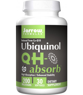 Jarrow Formulas QH-Absorb, 200 mg, 30 Count