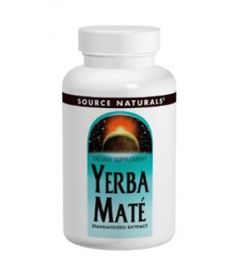 Source Naturals Yerba Maté 600mg, 180 Tablets