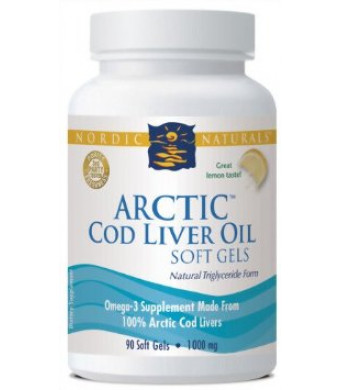 Arctic Cod Liver Oil (lemon) 90 softgels