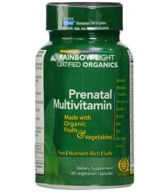 Rainbow Light, Prenatal Organic Multivitamin, 120-Count