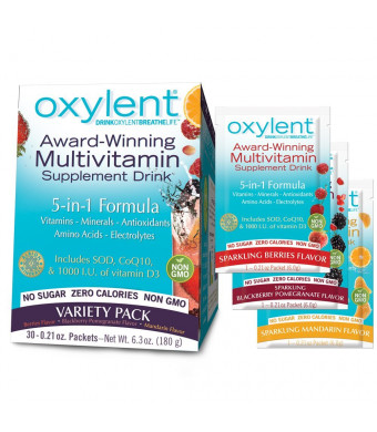 Oxylent, Variety Pack, 30-count, .21 Oz