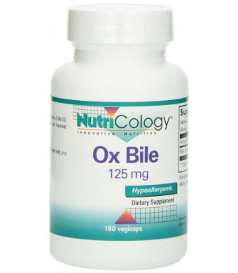 Ox Bile 125 mg 180 Capsules
