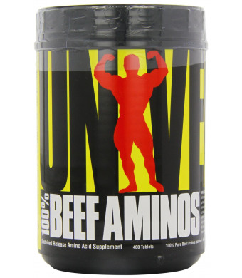 Universal Nutrition 100% Beef Aminos, 400 Tablets