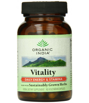 Organic India Fiber Vitality, 90 Vegetarian Capsules