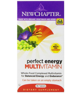 New Chapter Perfect Energy Multivitamin, 96 Tablets