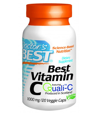 Doctor's Best Best Vitamin C 1000mg, 120 Count