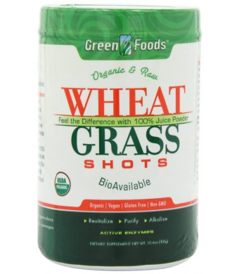 Green Foods Wheat Grass Shots, 10.6 Ounce