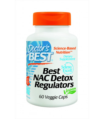 Doctor's Best Best NAC Detox Regulators, 60 Count