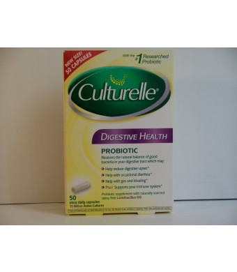 Culturelle Digestive Health Capsules, 50 Count