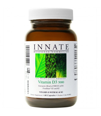 Innate Response - Vitamin D-3 5,000 IU 60 Count - Comprehensive blend of D3, K1 and K2