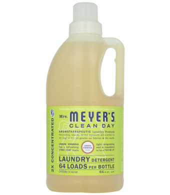 Mrs. Meyer's Clean Day Laundry Detergent-Lemon Verbena - 64 Loads