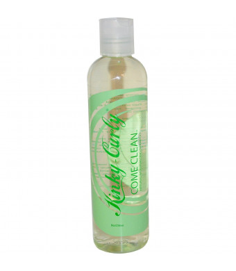 Kinky Curly Come Clean Natural Moisturizing Shampoo Sulfate Free 8 oz