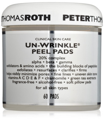 Peter Thomas Roth Un-Wrinkle Peel Pads, 60 Count