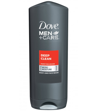 Dove Men+Care Body and Face Wash, Deep Clean 13.5 oz