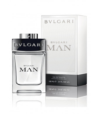 Man by Bvlgari for Men, Eau de Toilette Spray, 3.4 Ounce
