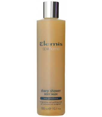 Elemis Spa Home Sharp Shower Body Wash, Body Performance, 10.1 Fluid Ounce